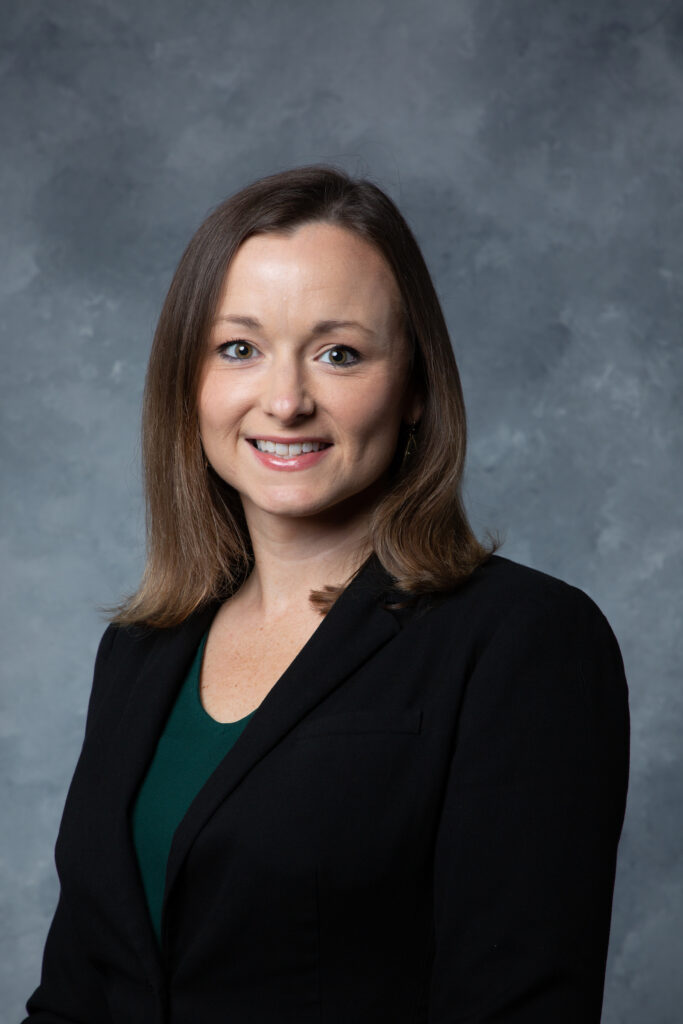 Professional headshot of Leah Schonfeld at The Citadel