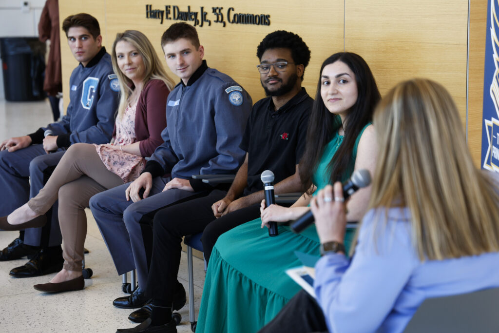 Panel speaking at Advising Summit