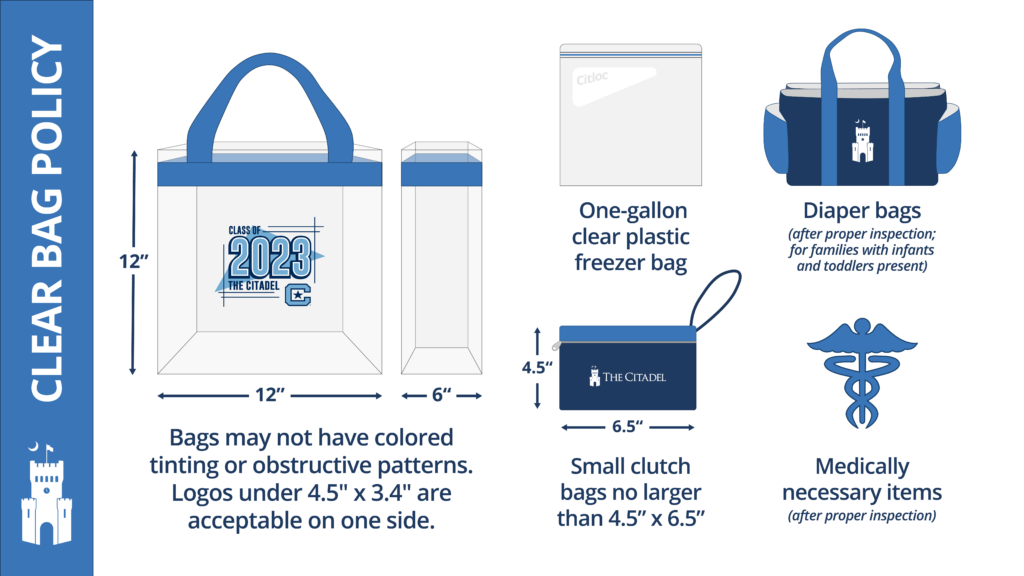 Class of 2023 clear bag policy