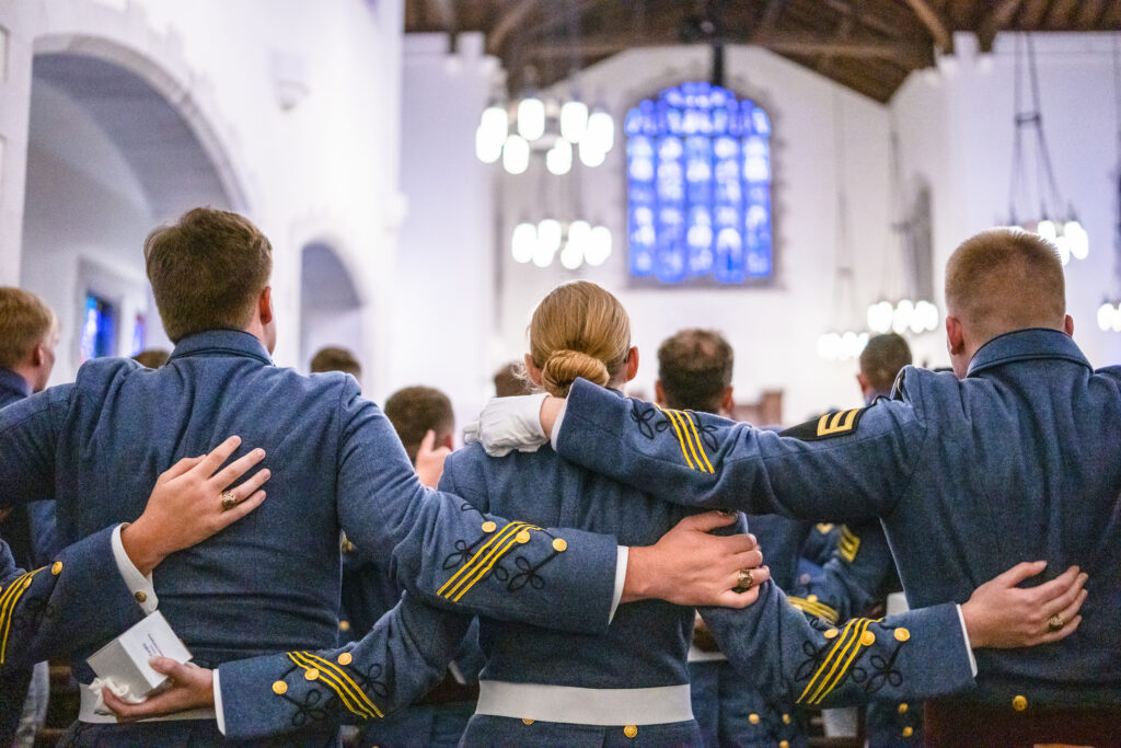 Senior Cadets participate in the ring presentation