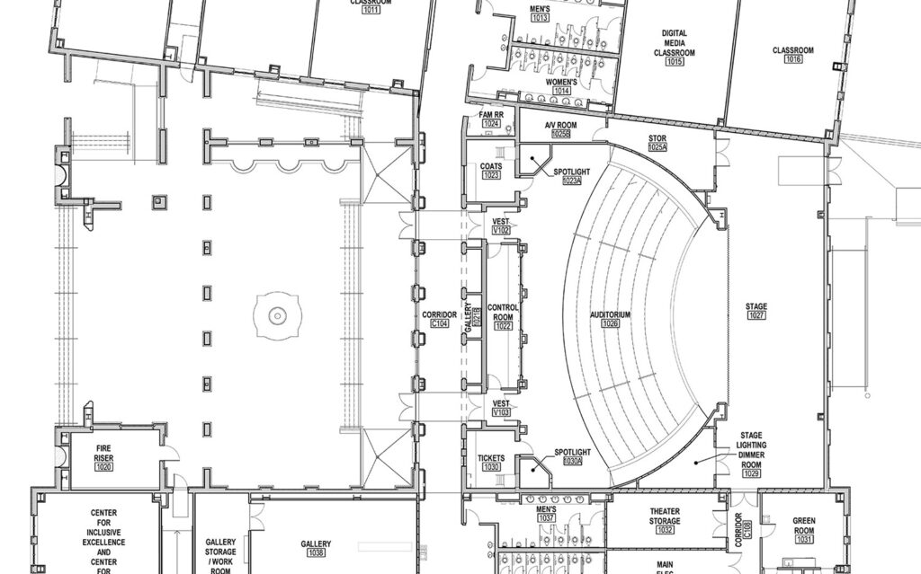 Capers building floor plans