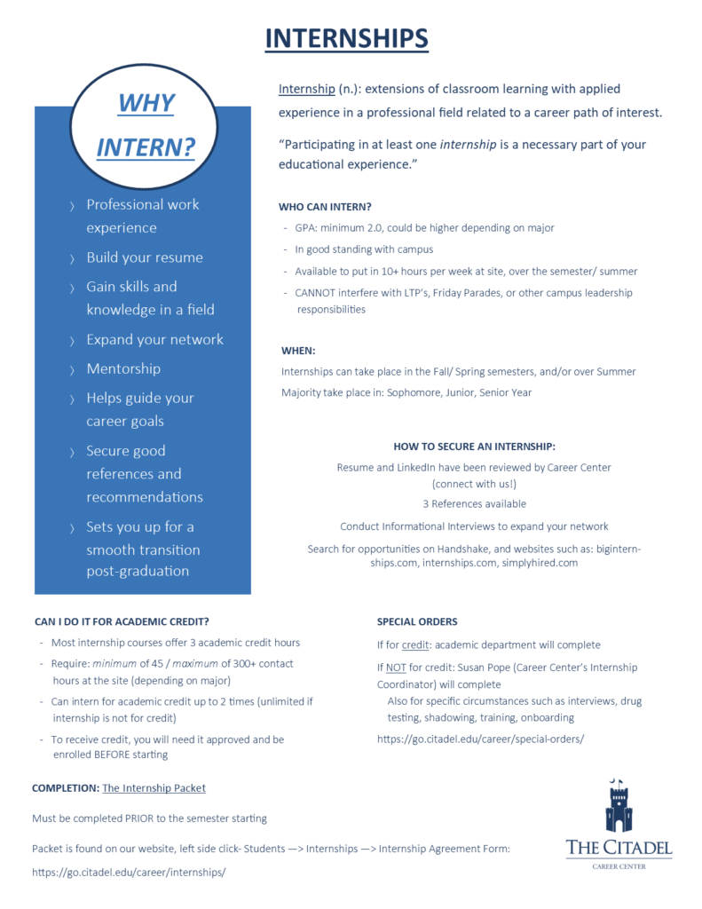 internships