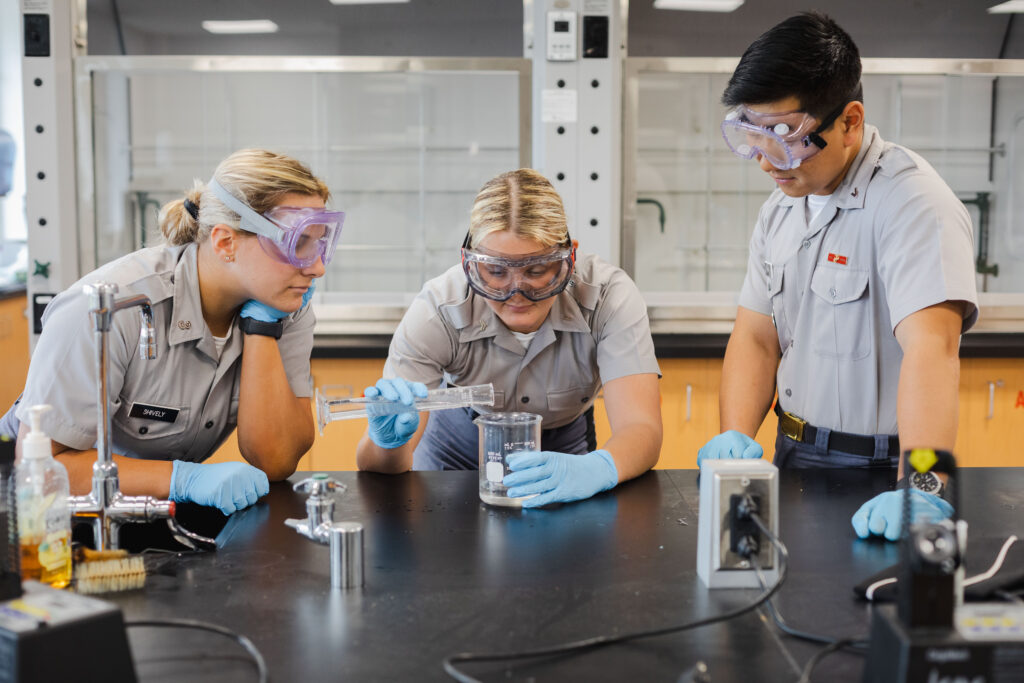 chemistry class experiment 