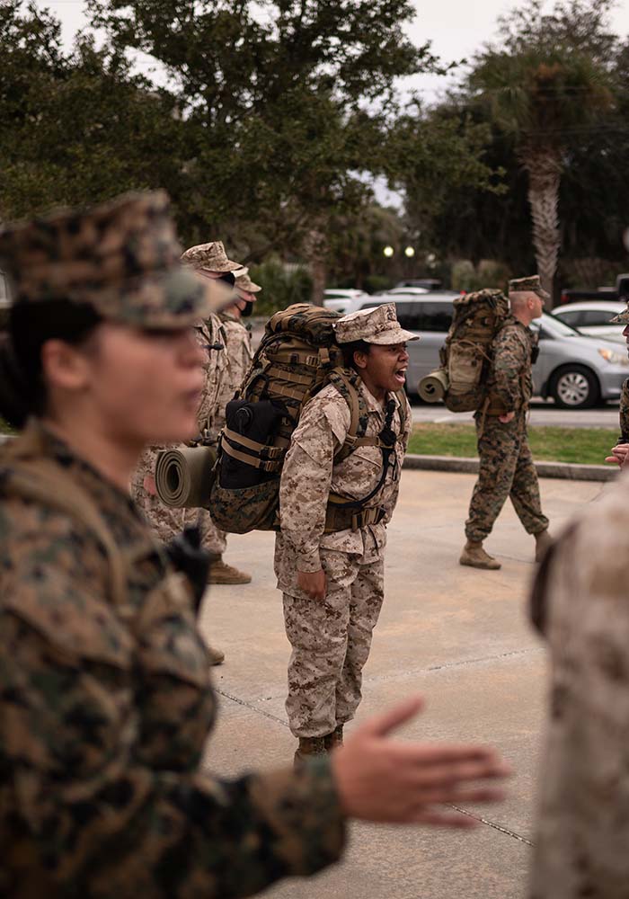 female cadet