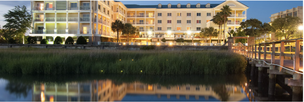 harbor view of Courtyard Charleston Waterfront