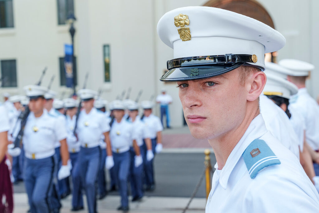 Cadets in Formation