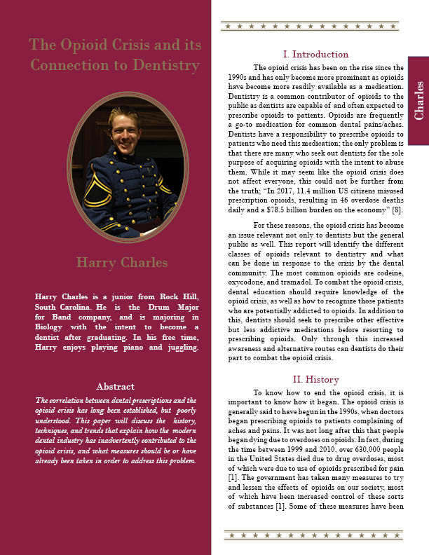 2022 Paper by Harry Charles