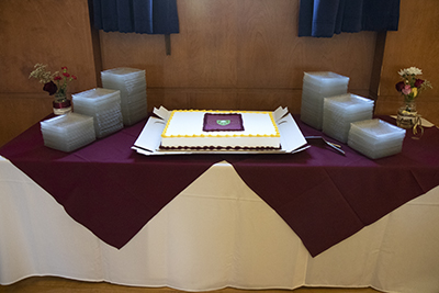 Photo of dessert table.