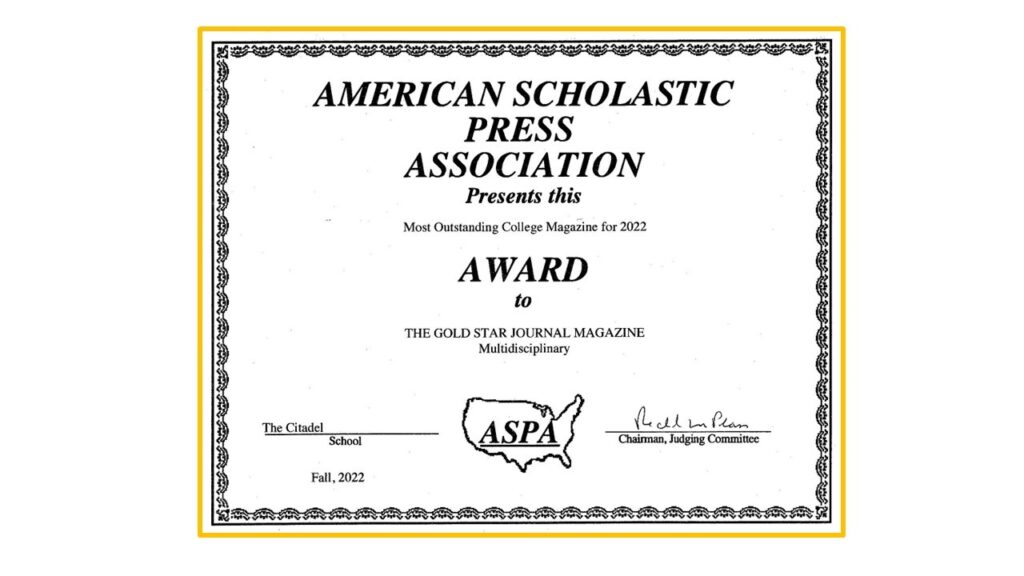 Photograph of Certificate