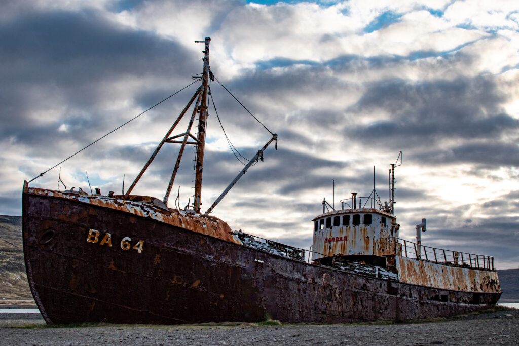 Jess Pierce, Graduate Student, MBA Program - Beached Ship