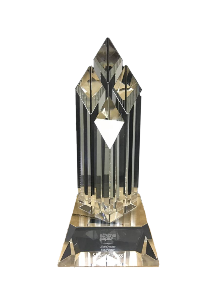 Athens Paper Award Trophy
