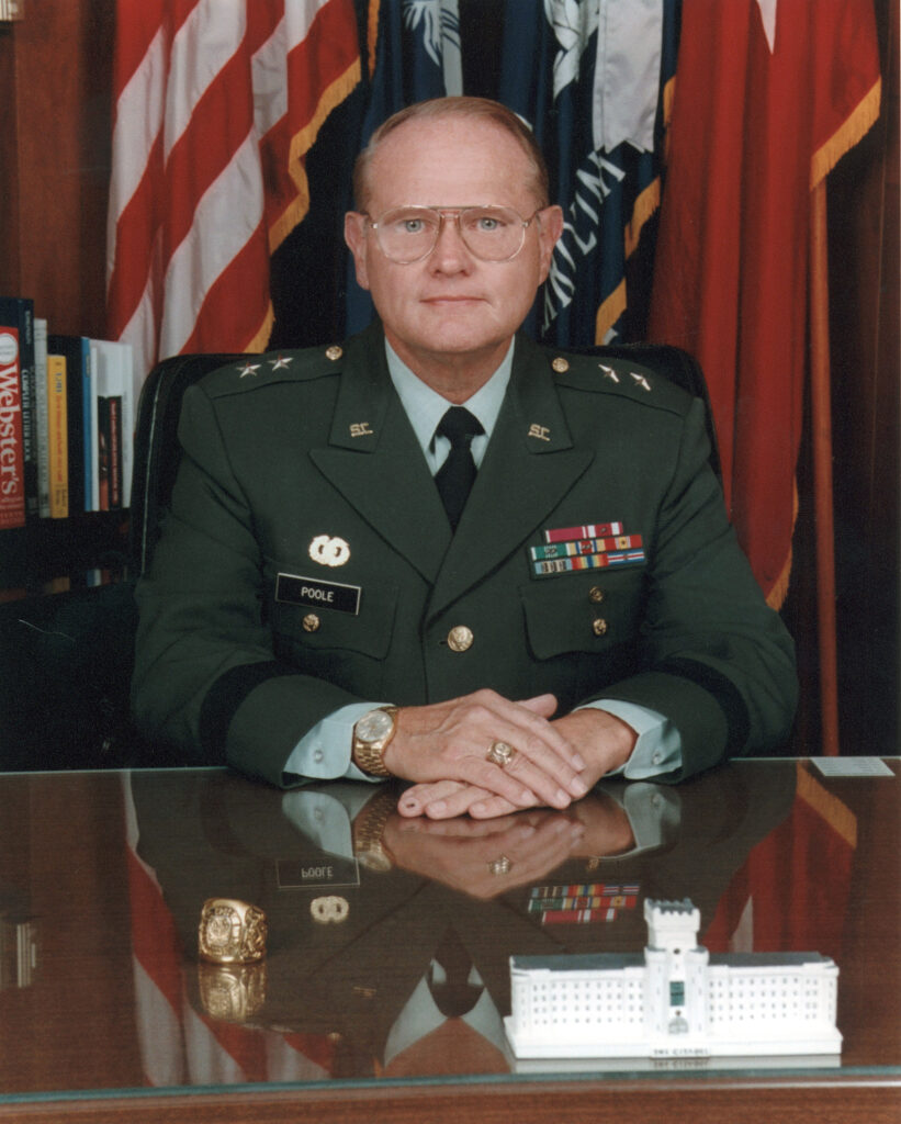 Photograph of General Poole