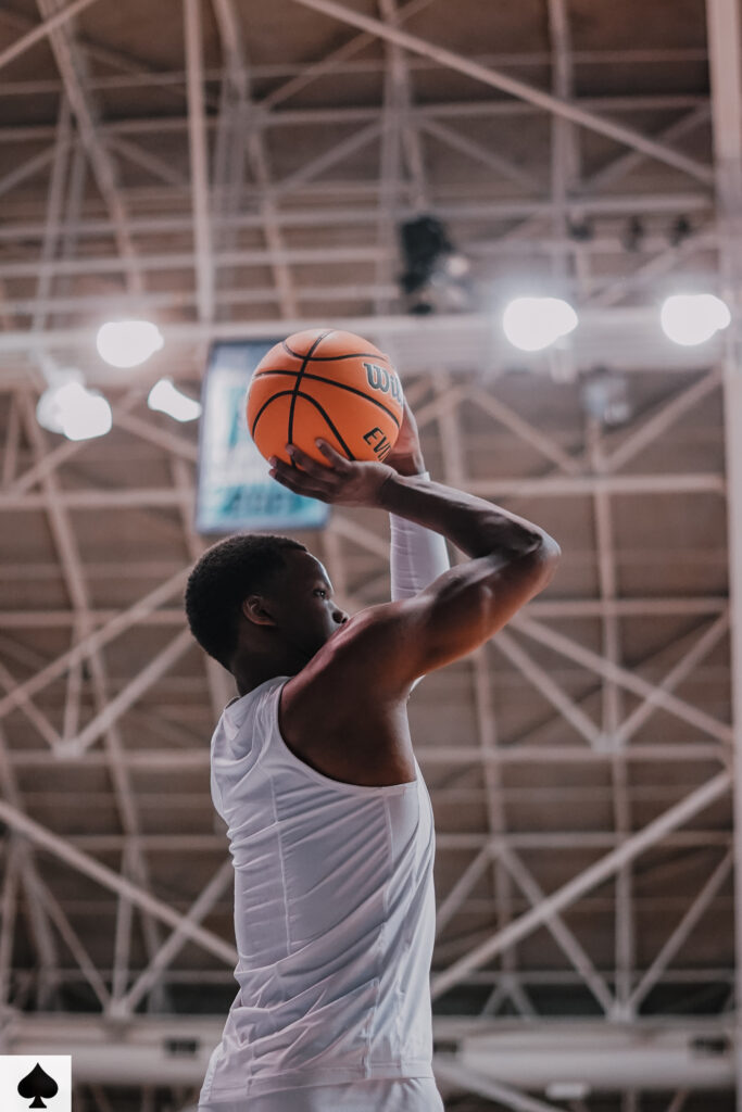 basketball game shot 3