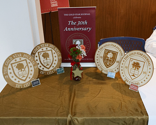 The Gold Star Journal logos through the years