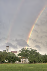 Inside Cover Photograph of Summerall Chapel.