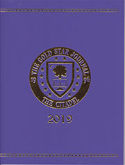 Cover of the 2019 Gold Star Journal.