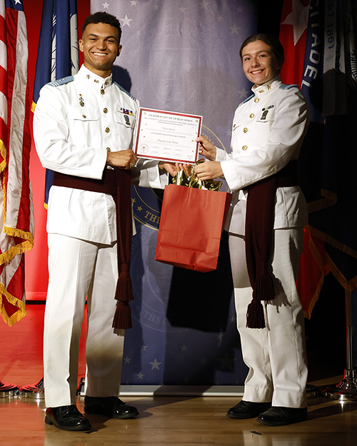 Sadie Grove with Noah Miller