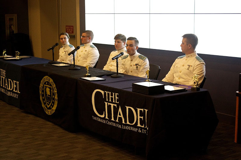 Author Panel: Hannah Dion, Alexei Severnyak, Joshua Kreitzer, William Hope, and William Rasberry.