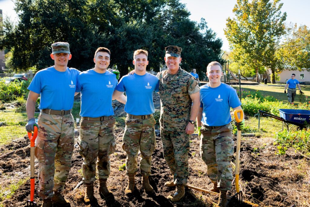 Cadets at 2025 Leadership Day for The Citadel