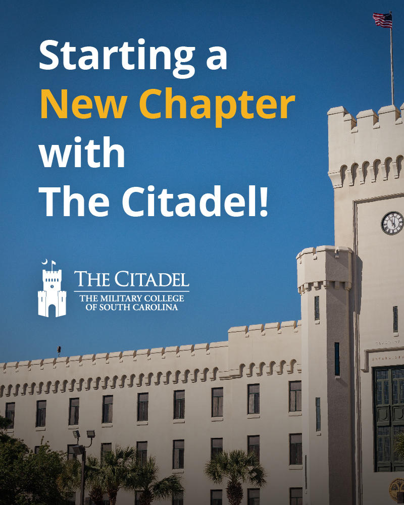 Starting a New Chapter with The Citadel!