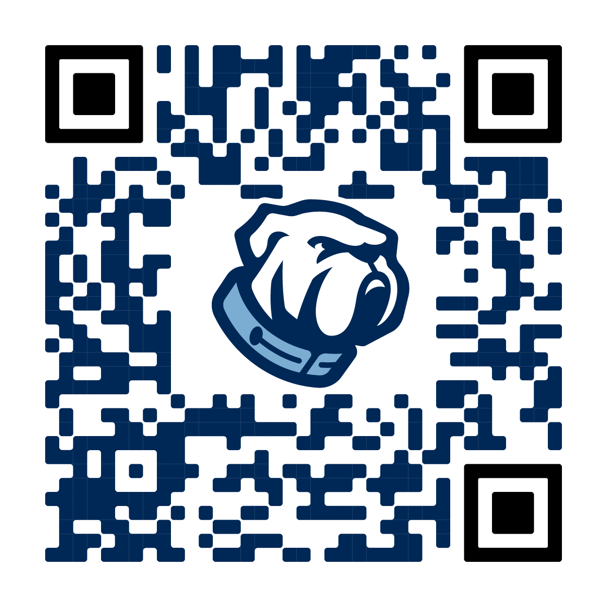 A QR code to sign up for Intramural Air Pistol