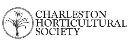 Charleston Horticultural Society logo featuring a botanical illustration.
