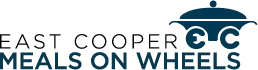 East Cooper Meals on Wheels logo featuring a covered serving dish.