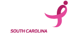 Susan G. Komen South Carolina logo featuring the pink running ribbon.