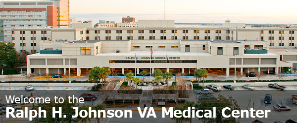 Exterior of the Ralph H. Johnson VA Medical Center.