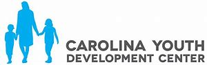 Carolina Youth Development Center logo featuring silhouettes of an adult and two children.