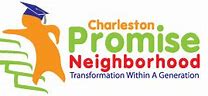 Charleston Promise Neighborhood logo featuring an orange figure and the tagline “Transformation Within A Generation.”