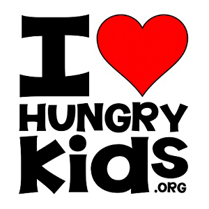 I Heart Hungry Kids logo featuring a red heart.