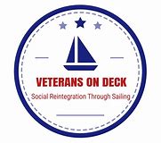Veterans on Deck logo with the tagline “Social Reintegration Through Sailing.”