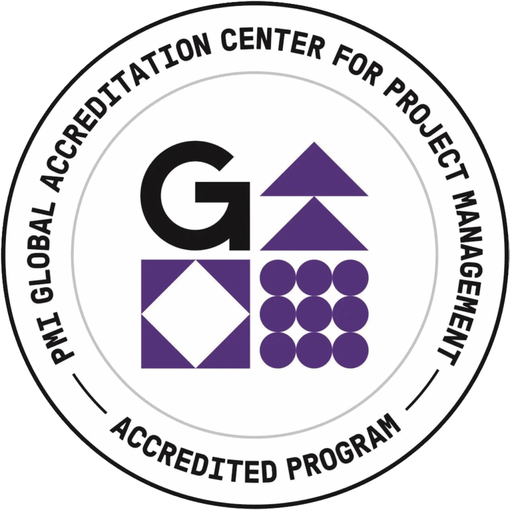 Project Management Institute Global Accreditation Center (GAC) accreditation seal