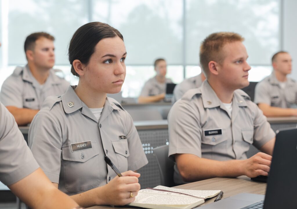 Cadets in business administration - management class