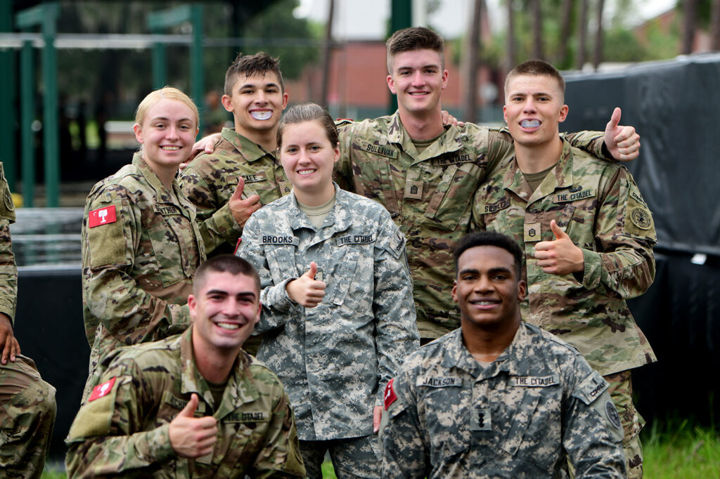 NROTC Cadets Training