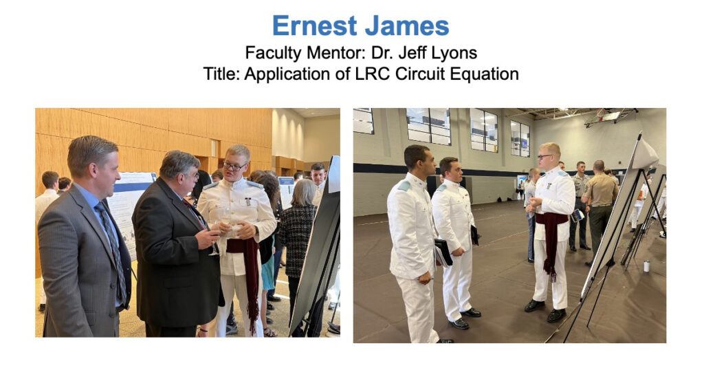 Application of LRC Circuit Equation by Ernest James. 