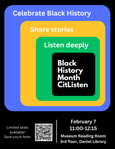 Black History Month CitListen