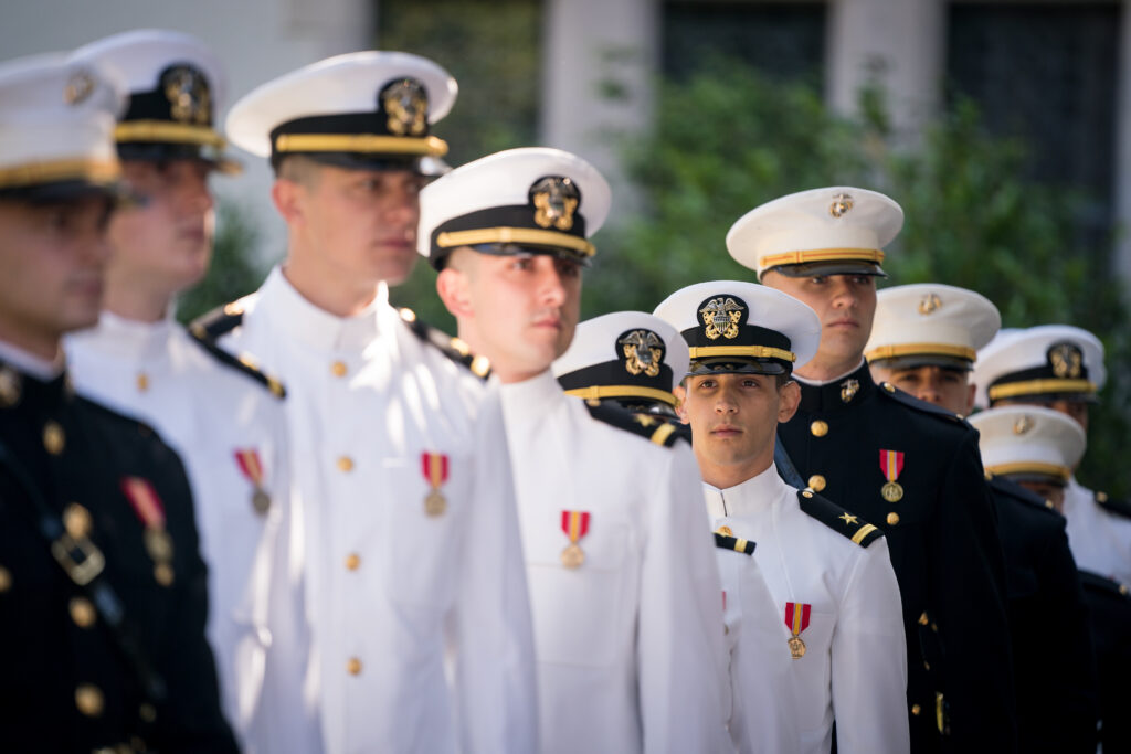 NROTC Cadets at The Citadel College