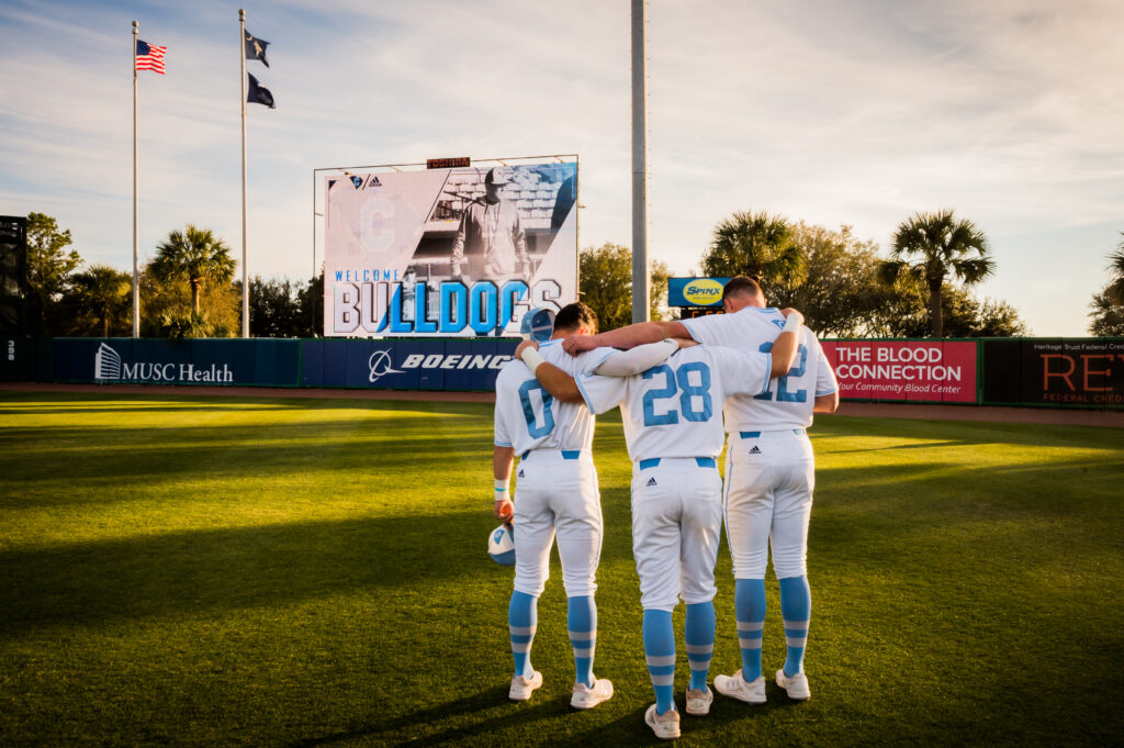 baseball teammates   