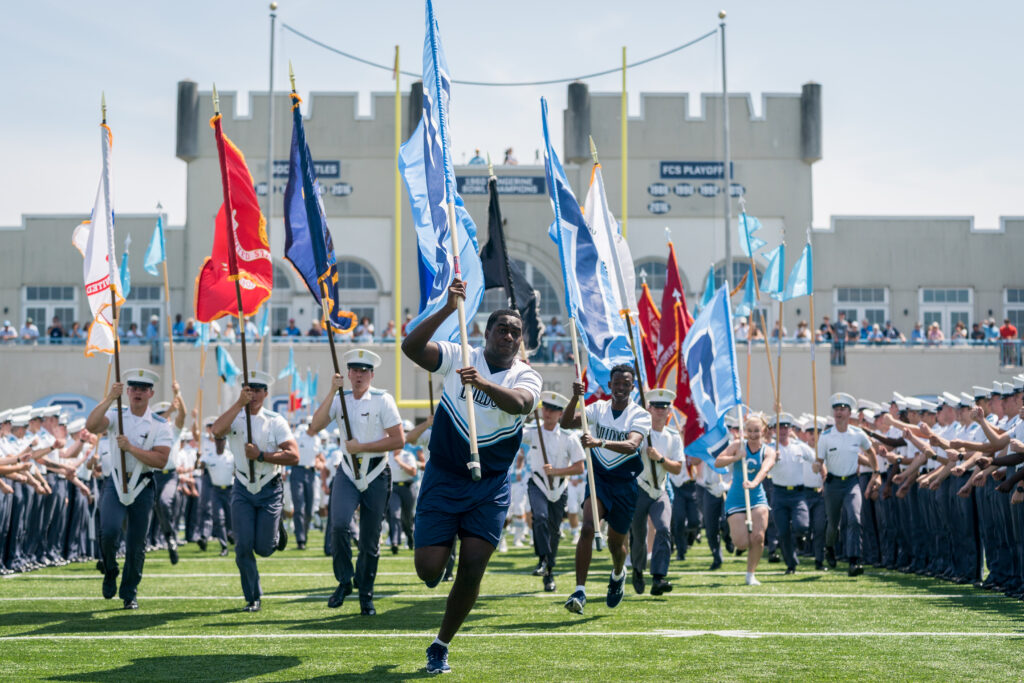 opening Citadel football game