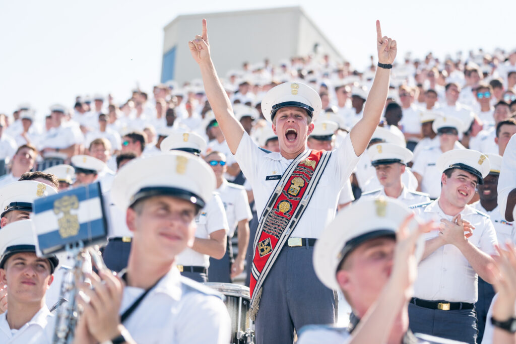 The Citadel football stands