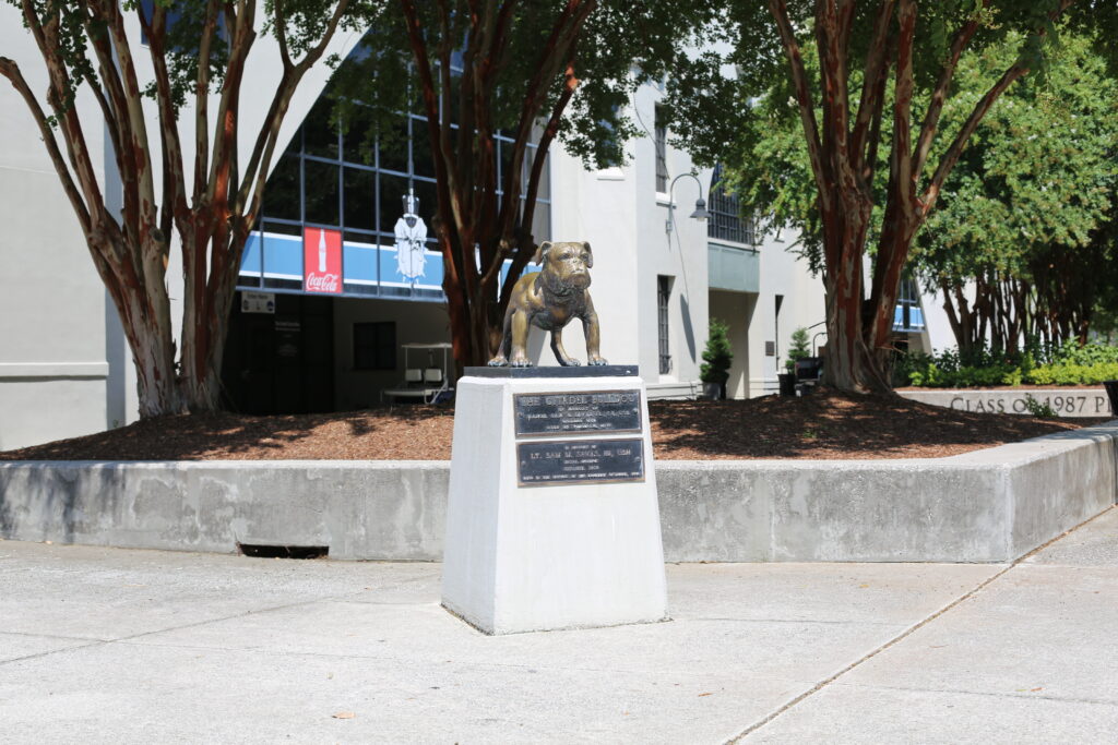 The Bulldog Monument