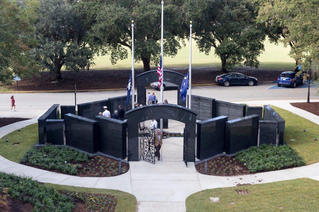overview of the war memorial