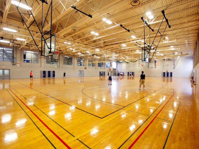 basketball court deas hall
