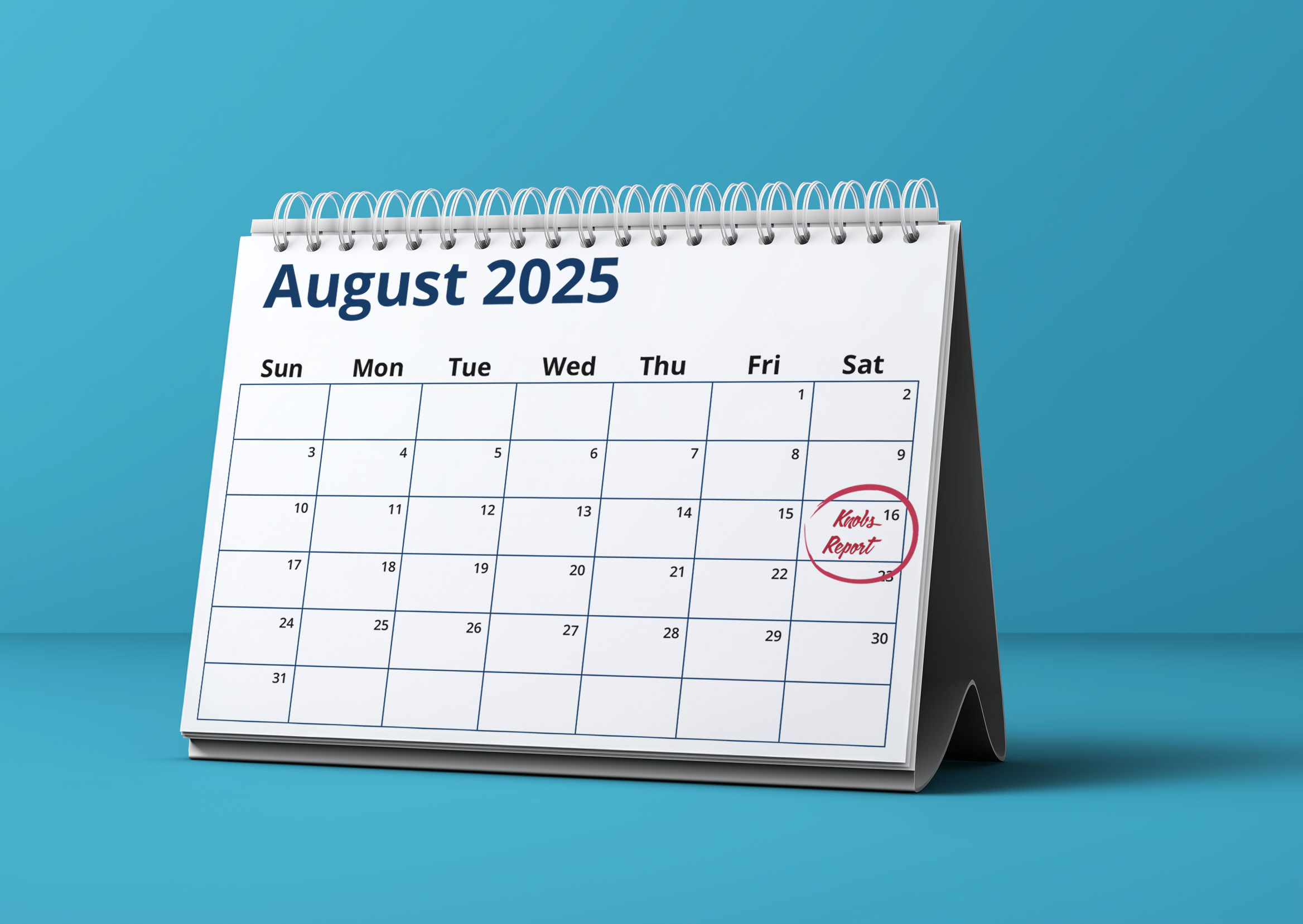 August Calendar Items Notes from the Provost