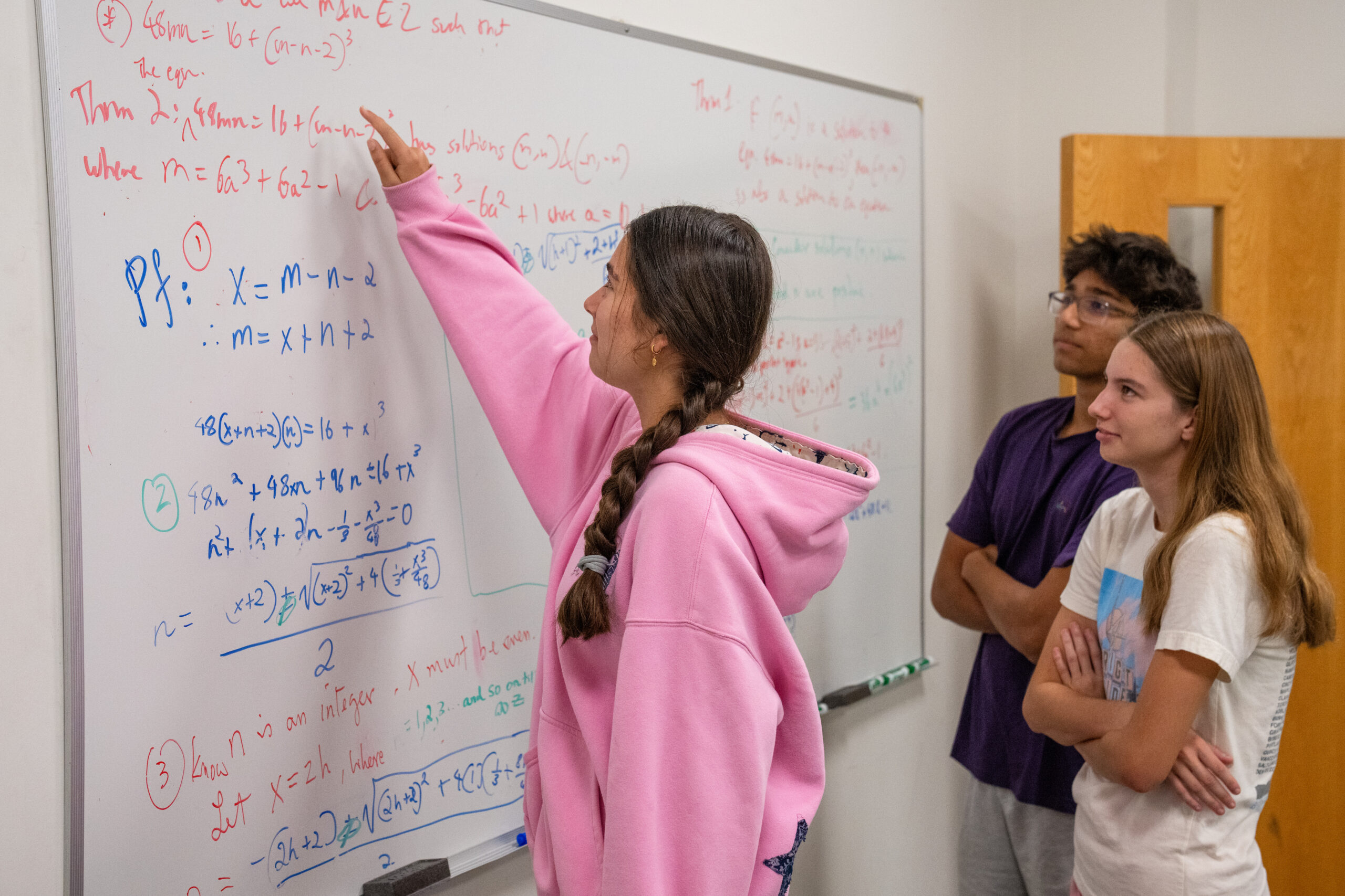 Budding Mathematicians Report for Camp - Notes from the Provost