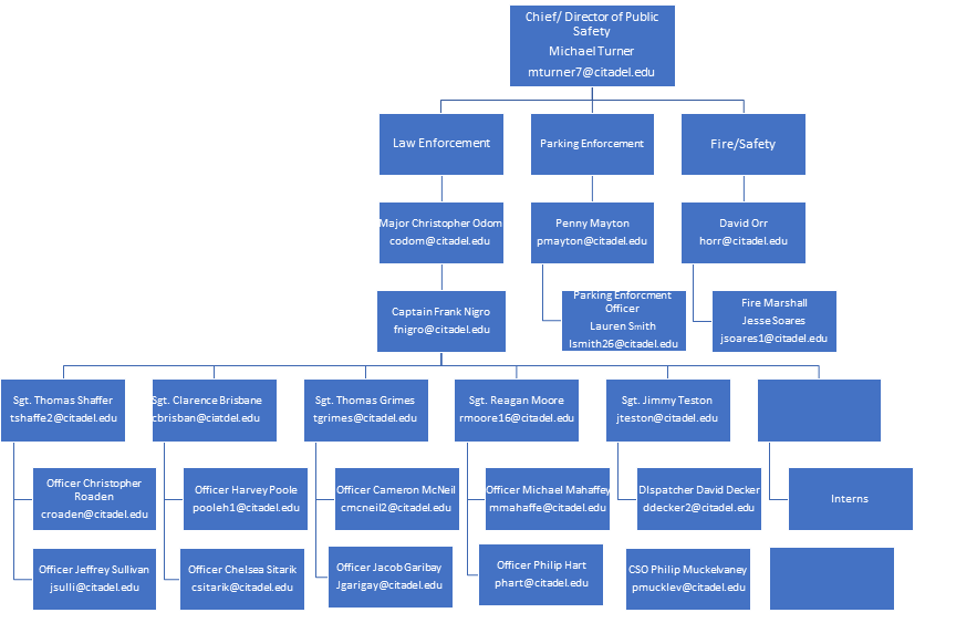 Organizational Flow Chart