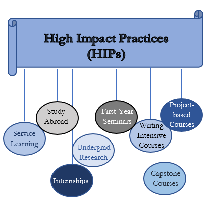 High Impact Practices (HIPs) Diagram