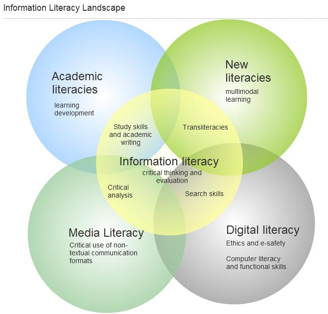 Information Literacy Landscape Diagram